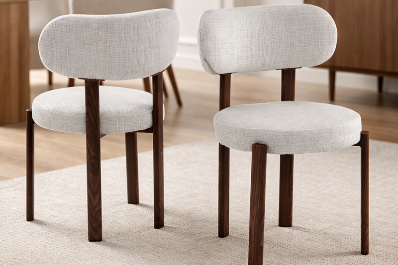 Chaise Hailey Marbella Noyer