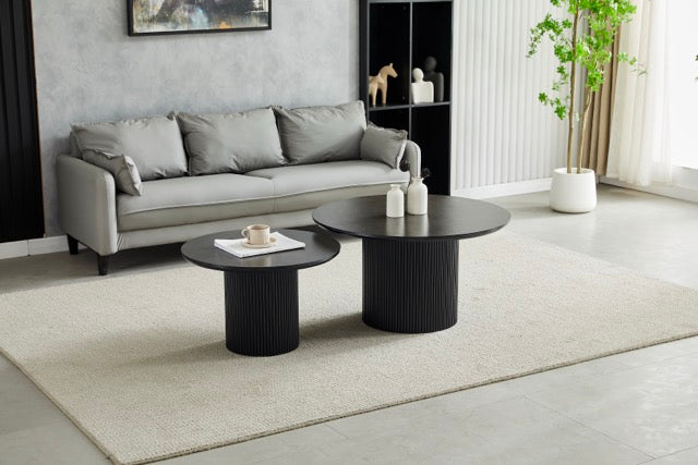 Table Basse Gigogne Duo Noir