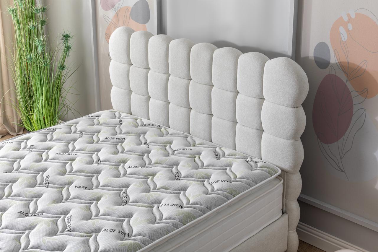 Pack complet Lit coffre Bubble + Matelas Nova Premium 32cm