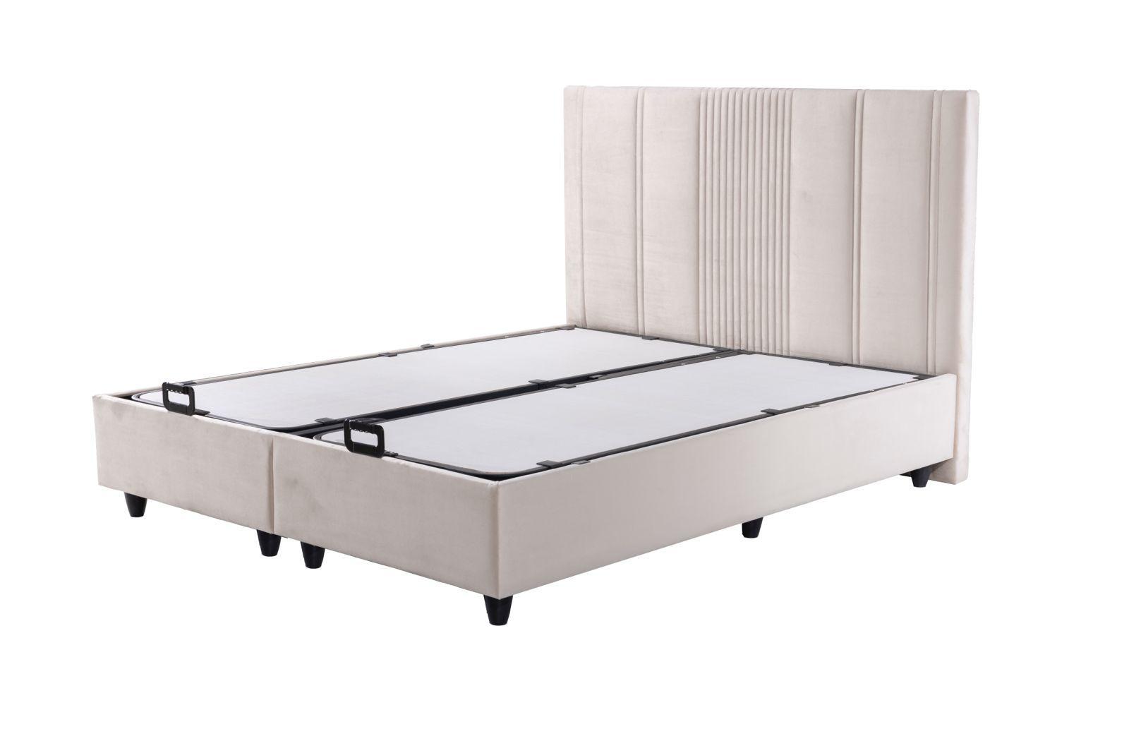 Lit coffre Lugano Beige
