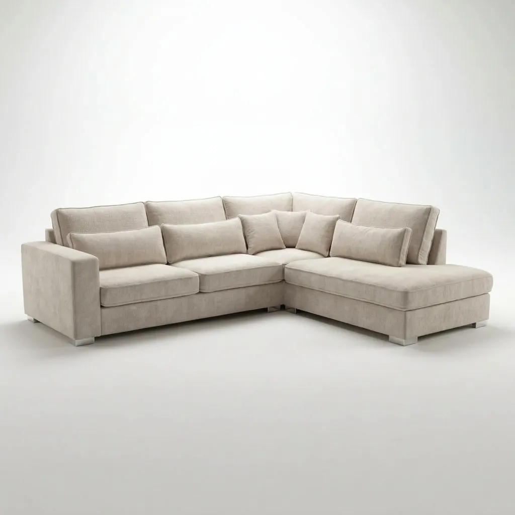 Canapé d'angle Marbella Beige