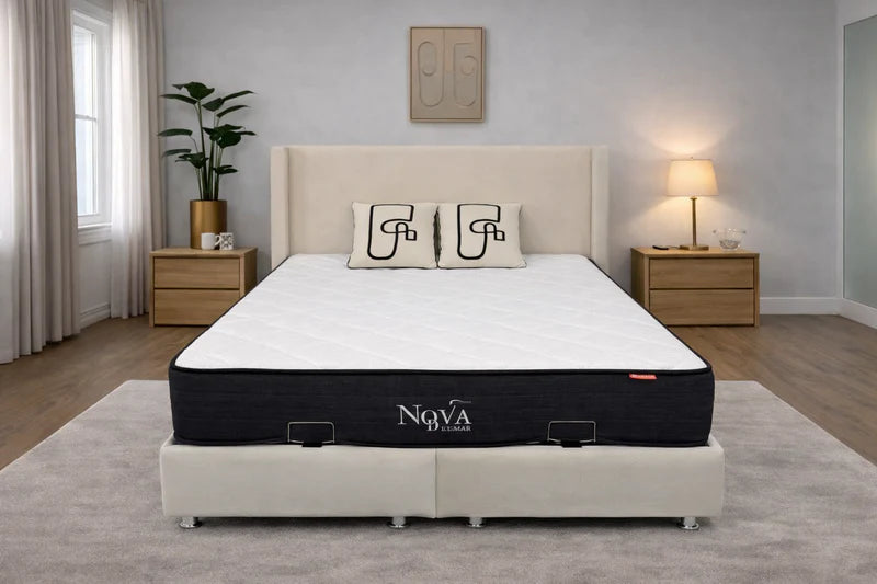 Pack complet Lit coffre Coco + Matelas Nova Premium 32cm