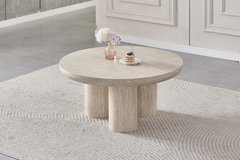 Table Basse Maya Travertin